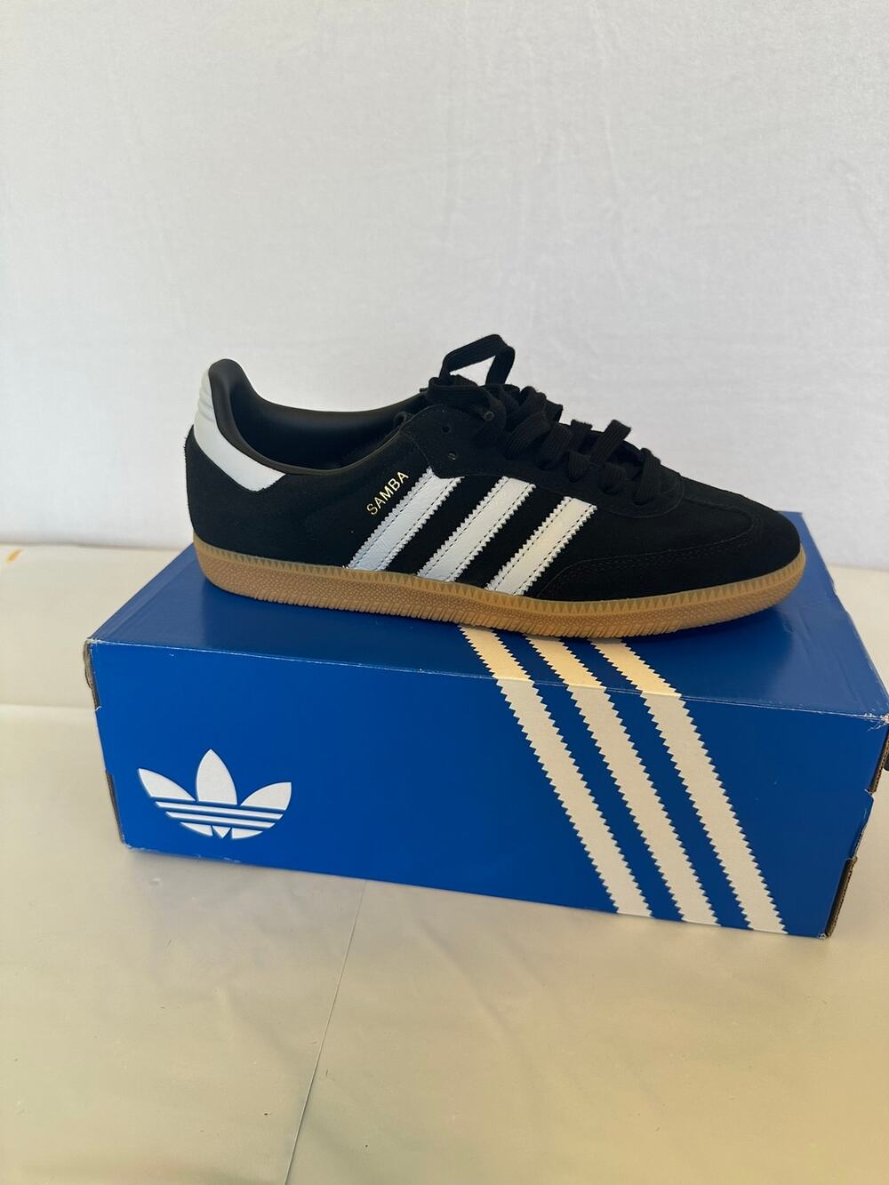 Adidas Samba OG Black White Gum IH6850 Men's US 8 / Women's US 9 New With Box